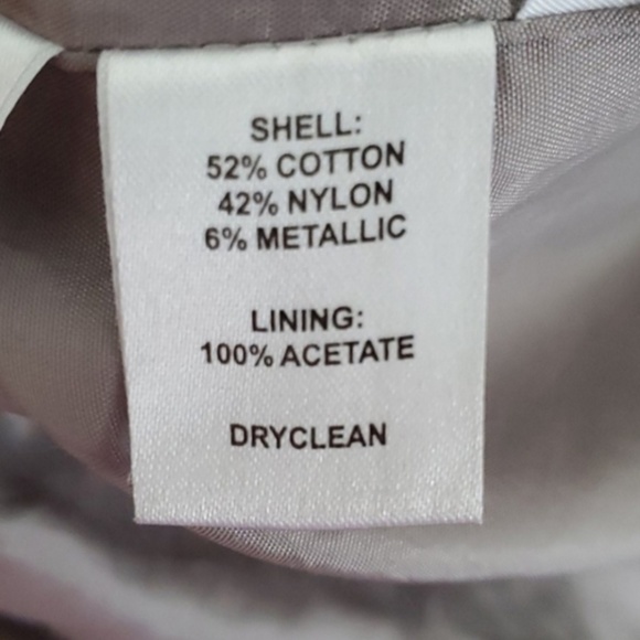 LOFT Lightweight Cinched Waist Rain Jacket Coat Packable Gray Size 4 - Picture 7 of 8